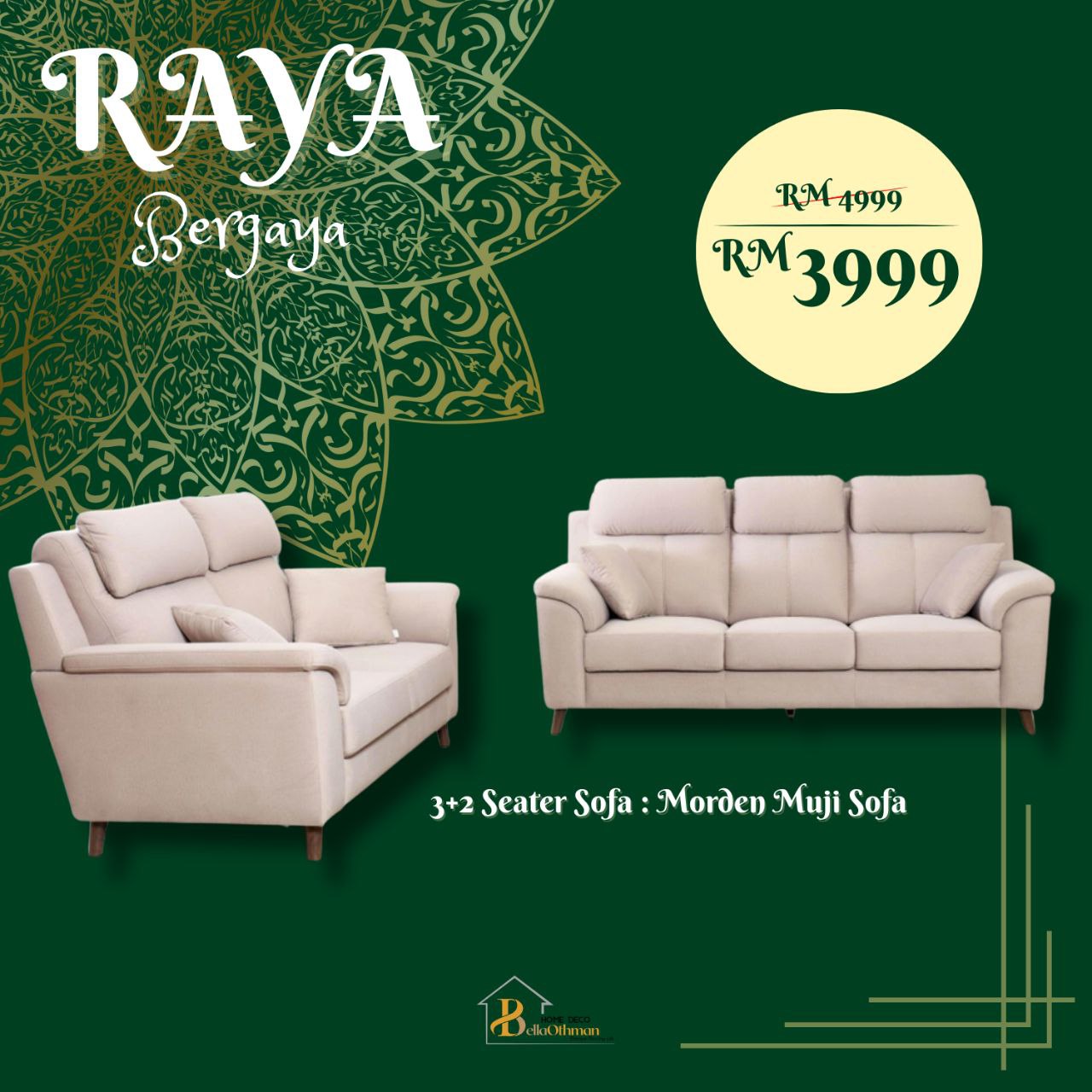 Morden Muji Sofa Set