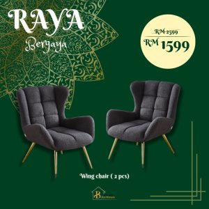 Wing Chair (2pcs)