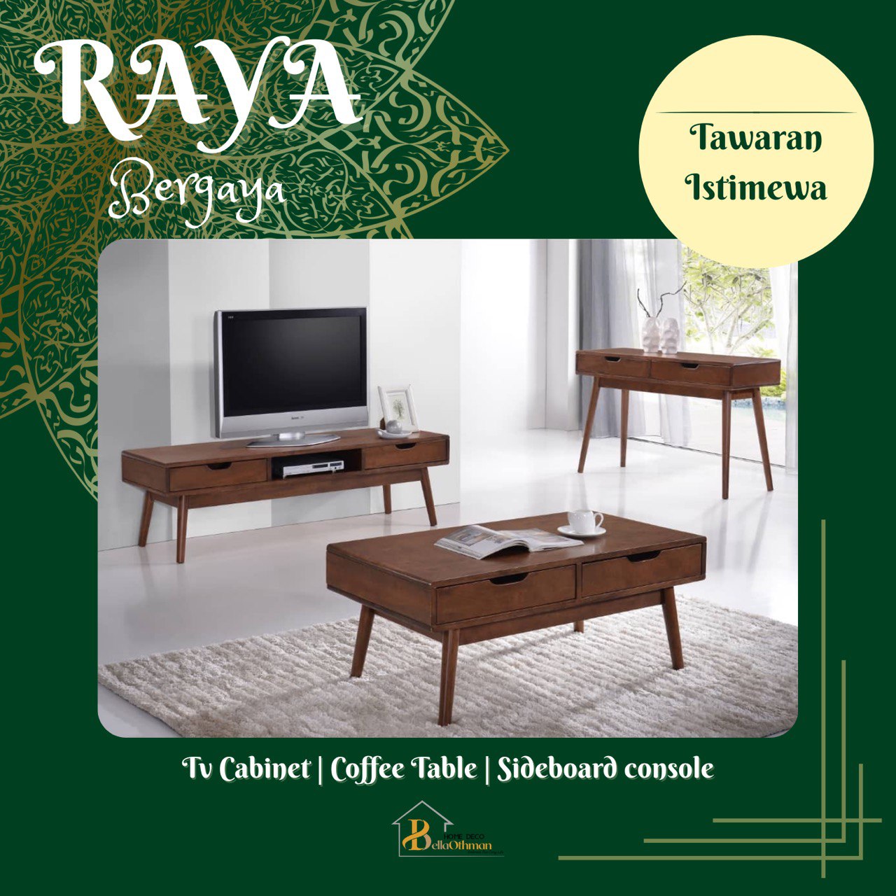 TV Cabinet/Coffee Table/Sideboard Console